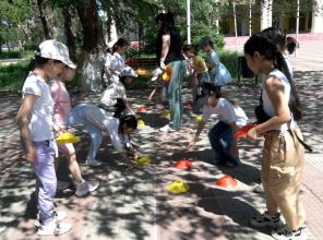Лагерь «Жаз bala fest» Дворца школьниов встречает Павлодарских школьников