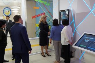 Дворец школьников им. М.М.Катаева посетила вице - президент Болгарии Илиана Йотова