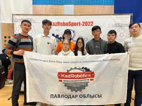 Поздравляем победителей Республиканского Чемпионата «KazRoboSport-2022»